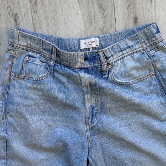 NWT Rag&Bone Miramar Wide-Leg Pants
Cotton Terry Sweatpant Jeans Aria light blue - Picture 14 of 15